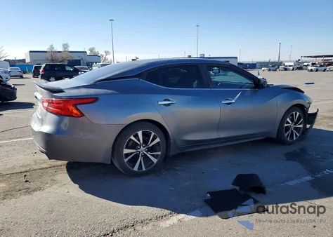 2016 Nissan Maxima 3.5S z USA, uszkodzony, nr VIN 1N4AA6AP3GC411973